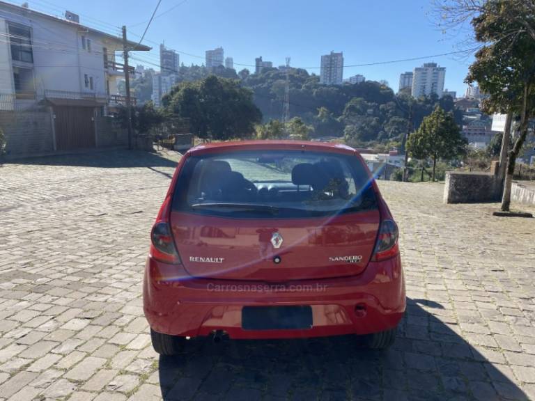 RENAULT - SANDERO - 2009/2009 - Vermelha - R$ 22.900,00